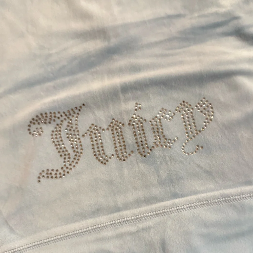 Juicy Couture Velour Tracksuit in Frosted Blue. - Picture 8 of 10